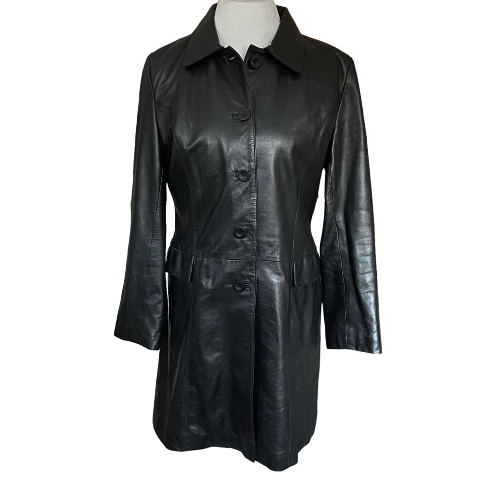 𝅺laurence Roy Leather Jacket - Vintage